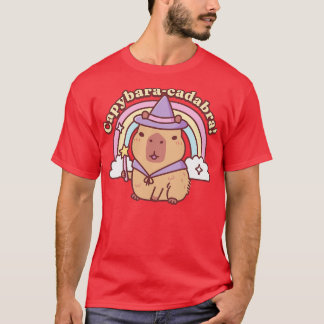 Niedlich Capybara Magic Capybaracadabra Funny T-Shirt
