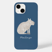 Niedlich Capybara Personalisiert Case-Mate iPhone Hülle (Rückseite)