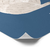 Niedlich Capybara Personalisiert Poster (Ecke)
