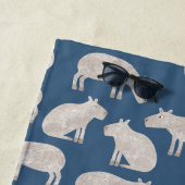 Niedlich Capybara Strandtuch (Beispiel)