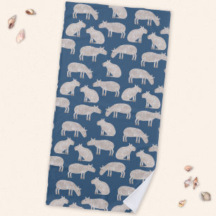 Niedlich Capybara Strandtuch