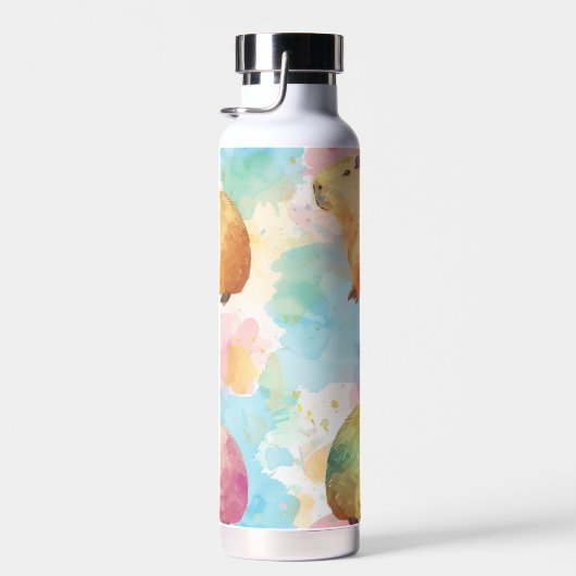 Niedlich Capybara Trinkflasche (Rechts)