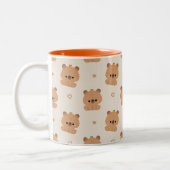 Niedlich Capybara Zweifarbige Tasse (Links)