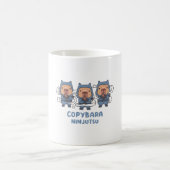 Niedlich Capybaras Ninja Copybara Ninjutsu Kaffeetasse (Mittel)