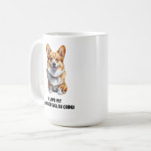 Niedlich Cardigan Welsh Corgi Design Kaffeetasse (Vorderseite Links)