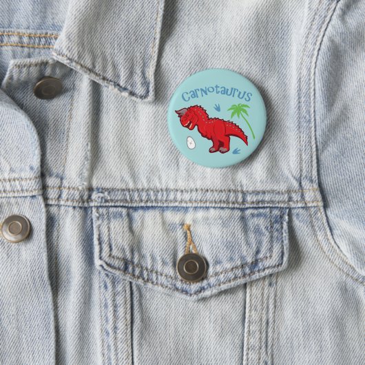 Niedlich Carnotaurus Button (Beispiel)