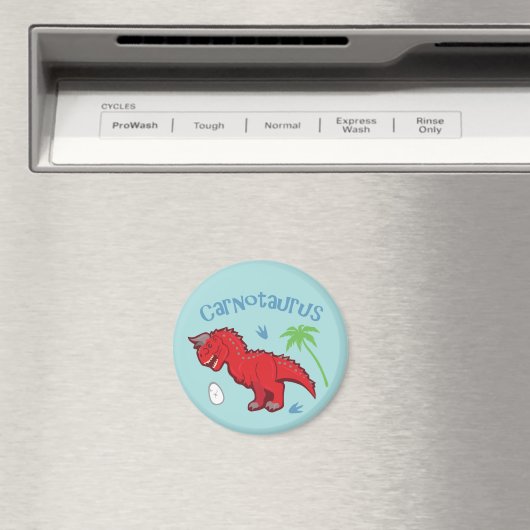 Niedlich Carnotaurus Magnet (In Situ (Geschirrspüler))