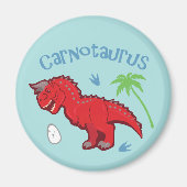 Niedlich Carnotaurus Magnet (Vorne)