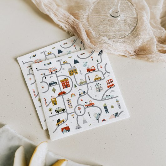 Niedlich Cars Geburtstag Serviette