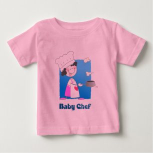 Niedlich Cartoon Baby Koch Baby T-shirt