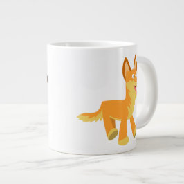 Niedlich Cartoon Dingo Jumbo-Tasse