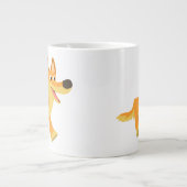 Niedlich Cartoon Dingo Jumbo-Tasse (Vorderseite)
