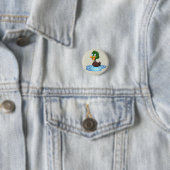 Niedlich Cartoon Duck Button (Beispiel)