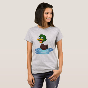 Niedlich Cartoon Duck T-Shirt