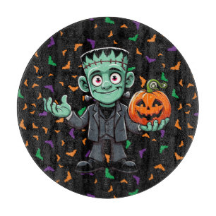 Niedlich, Cartoon Frankensteins Monster Schneidebrett