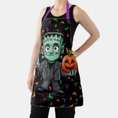 Niedlich, Cartoon Frankensteins Monster Schürze (InSitu)