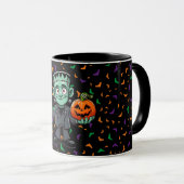 Niedlich, Cartoon Frankensteins Monster Tasse (VorderseiteRechts)