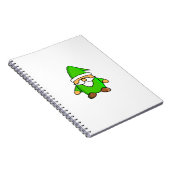 Niedlich Cartoon Gnome-Notebook Notizblock (Rechte Seite)