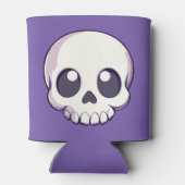 Niedlich Cartoon Skull Halloween Dosenkühler (Rückseite)