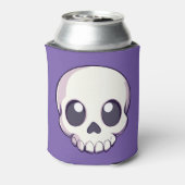 Niedlich Cartoon Skull Halloween Dosenkühler (Kanne Rückseite)