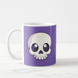 Niedlich Cartoon Skull Halloween Kaffeetasse