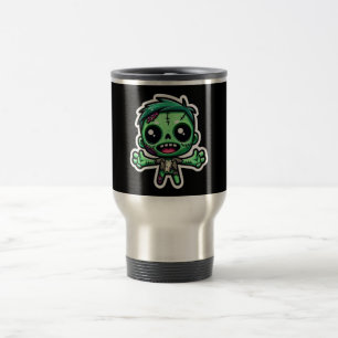 Niedlich, Cartoon Zombie Reisebecher