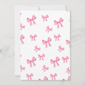 Niedlich Cat Birthday Party Einladung (Rückseite)