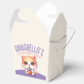 Niedlich Cat Boba Geburtstagsparty Geschenkschachtel (Geöffnet)