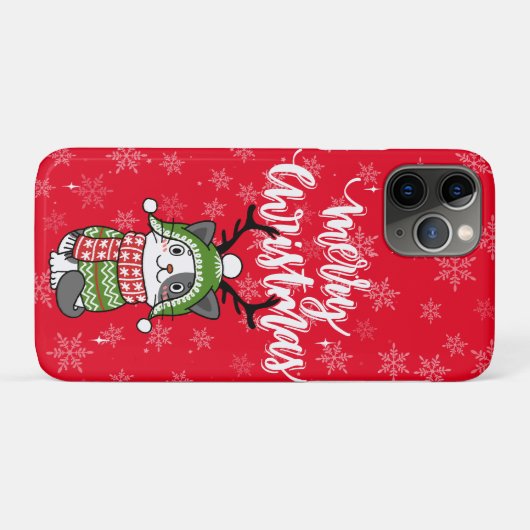 Niedlich Cat Christmas Kleinen Geschenke Galore Case-Mate iPhone Hülle (Rückseite (Horizontal))