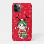 Niedlich Cat Christmas Kleinen Geschenke Galore Case-Mate iPhone Hülle (Rückseite)