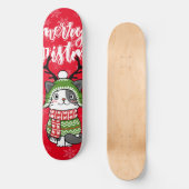Niedlich Cat Christmas Kleinen Geschenke Galore Skateboard (Vorderseite)