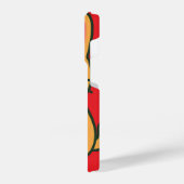 Niedlich Cat Eating Watermelon - Kawaii i iPhone 1 Hülle (Linke Seite)