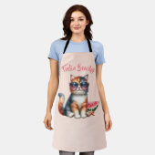 Niedlich Cat Feelin Beachy Schürze (Getragen)