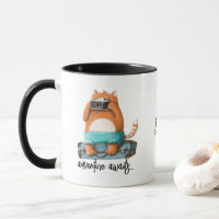 Niedlich Cat Funny Adventure Travel Personalisiert