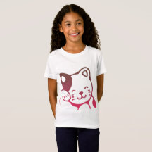 Niedlich Cat Girls T - Shirt