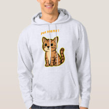 Niedlich Cat Hoodie - Funny Kitten für Katzenliebh