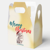 Niedlich Cat kitty Weihnachten süß Weihnachten Fro Geschenkschachtel (Geöffnet)