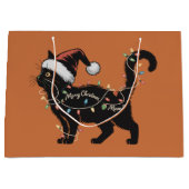 Niedlich Cat Lover Christmas Cat Mama Xmas Geschen Große Geschenktüte (Vorderseite)