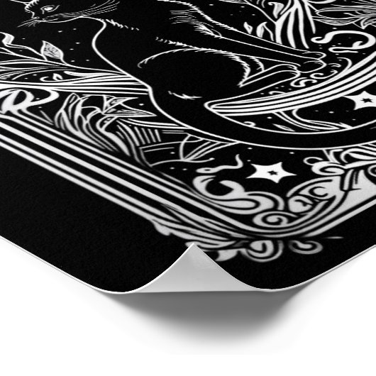 Niedlich Cat Lover Poster (Ecke)