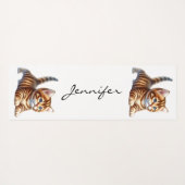 Niedlich Cat Lover Yoga Mat Yogamatte (Rückseite (Horizontal))