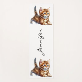 Niedlich Cat Lover Yoga Mat Yogamatte