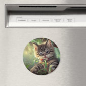 Niedlich Cat Magnet (In Situ (Geschirrspüler))