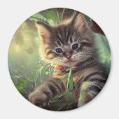 Niedlich Cat Magnet (Vorne)