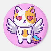 Niedlich Cat Magnet (Vorne)