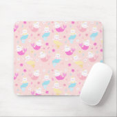 Niedlich Cat Mermaid Muster Mousepad (Mit Mouse)