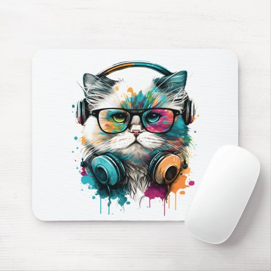 Niedlich Cat Mouse Pad Mousepad (Mit Mouse)
