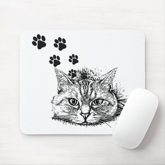 Niedlich Cat Mousepad (Mit Mouse)