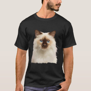 Niedlich Cat Ragdoll Cat Face T-Shirt
