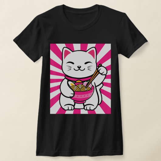 Niedlich Cat Ramen Anime Kawaii Teen Geschenke Tee (Ablage )