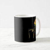 Niedlich Cat St Patricks Day Clover Lucky Cat Mama Kaffeetasse (VorderseiteRechts)